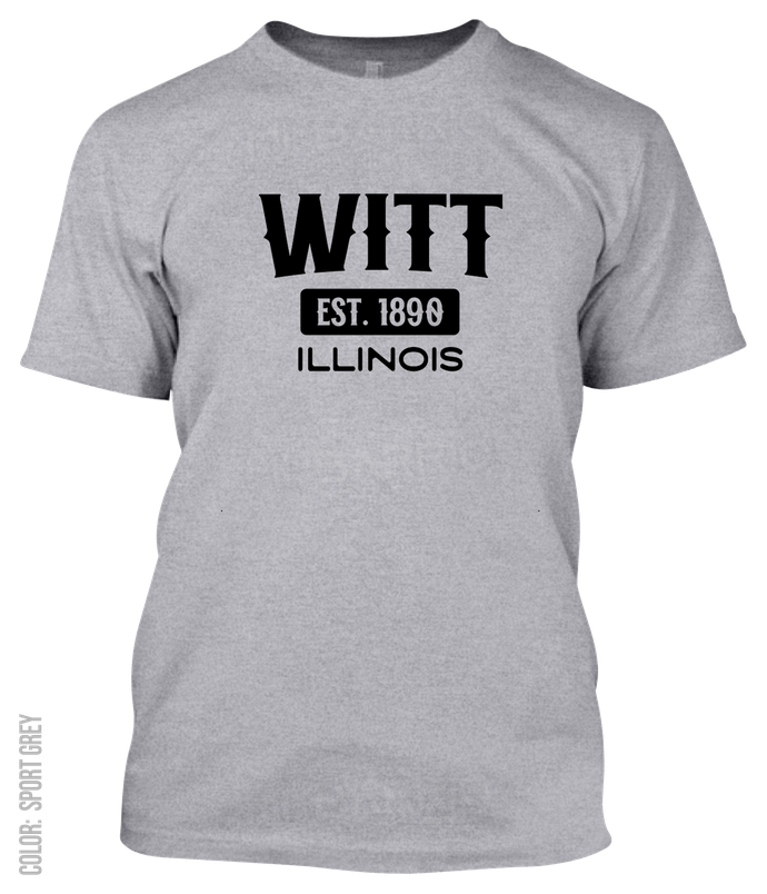 Witt, Illinois Athletic T-Shirt