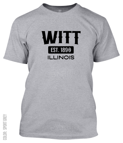 Witt, Illinois Athletic T-Shirt