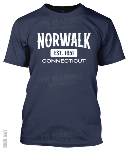 Norwalk, Connecticut Athletic T-Shirt