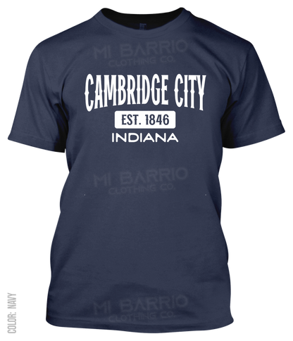 Cambridge City, Indiana Athletic T-Shirt