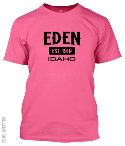 Eden, Idaho Athletic T-Shirt