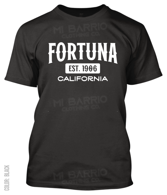 Fortuna, California Athletic T-Shirt