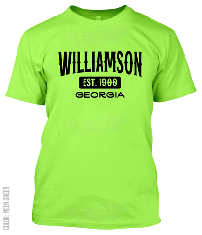 Williamson, Georgia Athletic T-Shirt