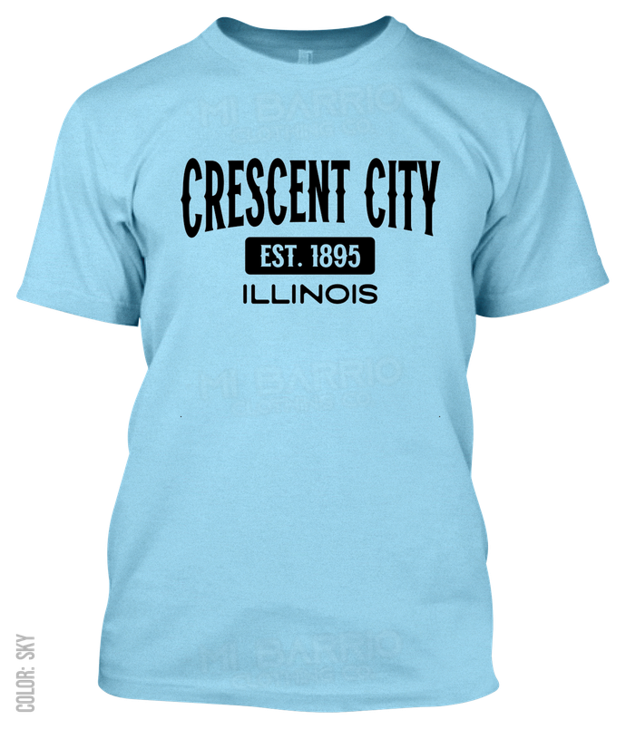 Crescent City, Illinois Athletic T-Shirt