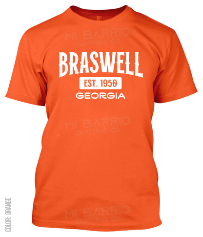 Braswell, Georgia Athletic T-Shirt
