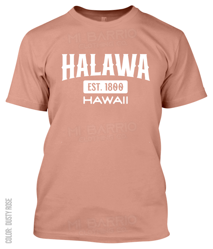 Halawa, Hawaii Athletic T-Shirt
