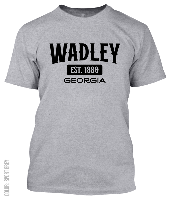 Wadley, Georgia Athletic T-Shirt