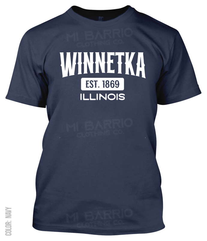 Winnetka, Illinois Athletic T-Shirt