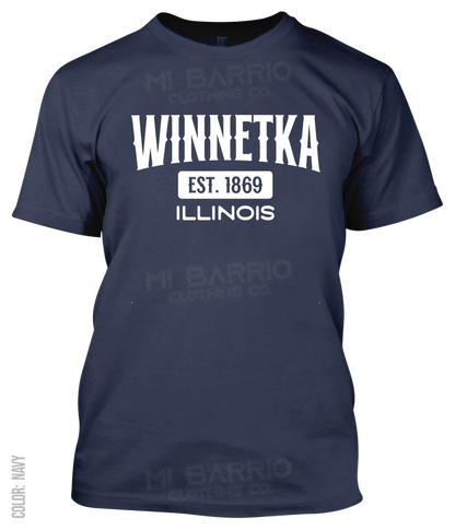 Winnetka, Illinois Athletic T-Shirt