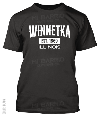 Winnetka, Illinois Athletic T-Shirt