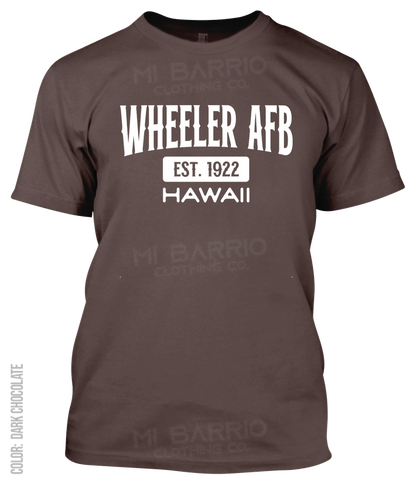 Wheeler Afb, Hawaii Athletic T-Shirt