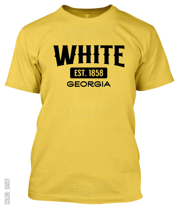 White, Georgia Athletic T-Shirt