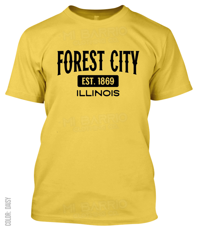 Forest City, Illinois Athletic T-Shirt