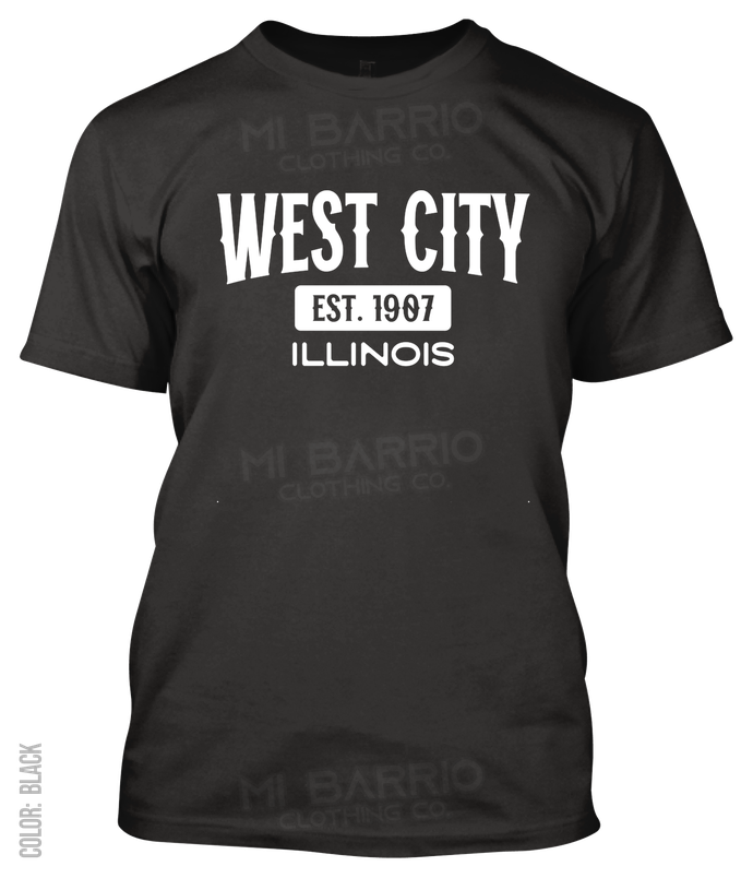 West City, Illinois Athletic T-Shirt