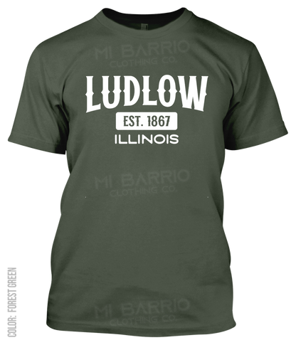 Ludlow, Illinois Athletic T-Shirt