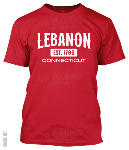 Lebanon, Connecticut Athletic T-Shirt