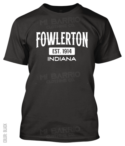 Fowlerton, Indiana Athletic T-Shirt