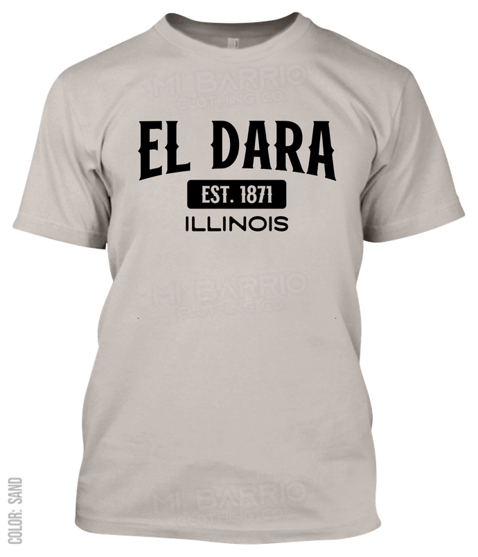 El Dara, Illinois Athletic T-Shirt