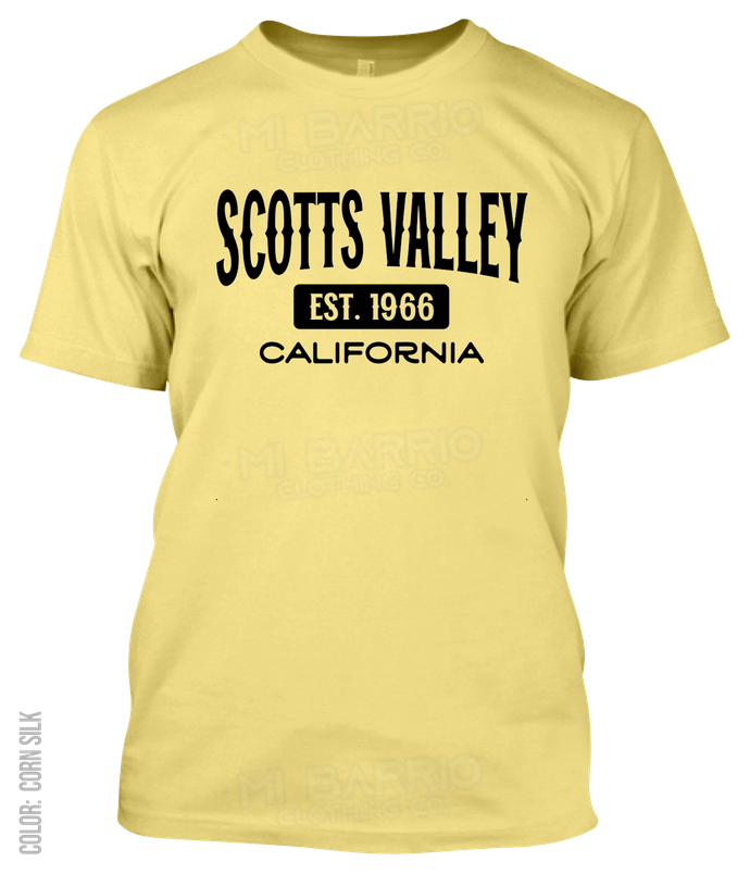 Scotts Valley, California Athletic T-Shirt