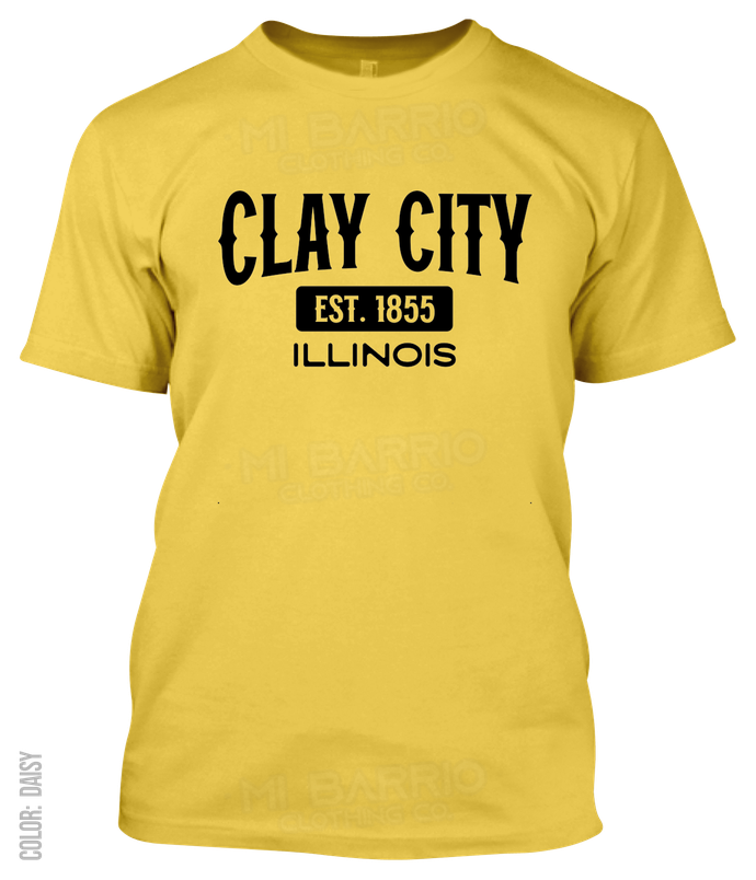 Clay City, Illinois Athletic T-Shirt