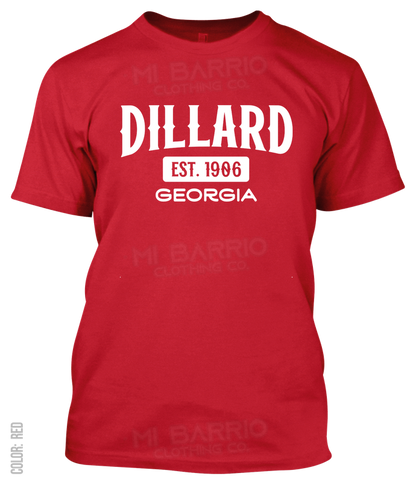 Dillard, Georgia Athletic T-Shirt