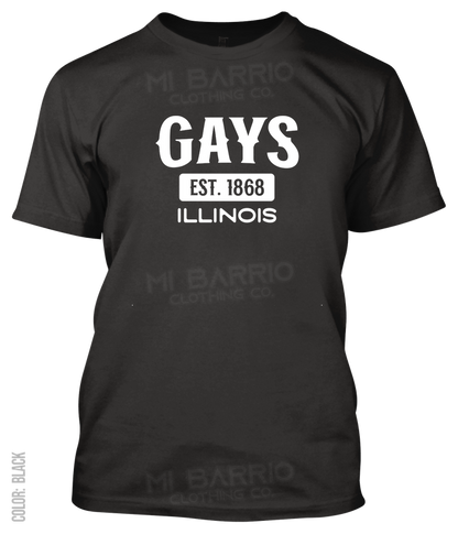 Gays, Illinois Athletic T-Shirt