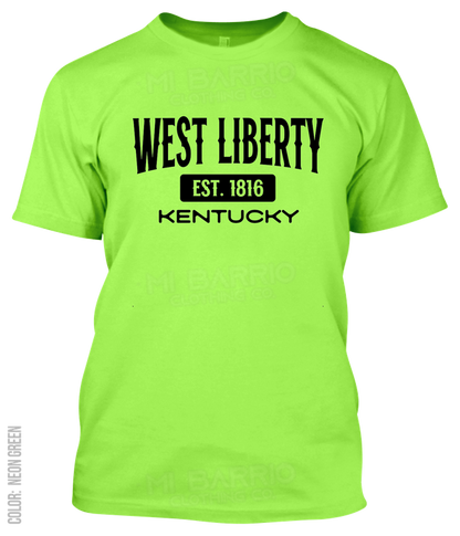 West Liberty, Kentucky Athletic T-Shirt