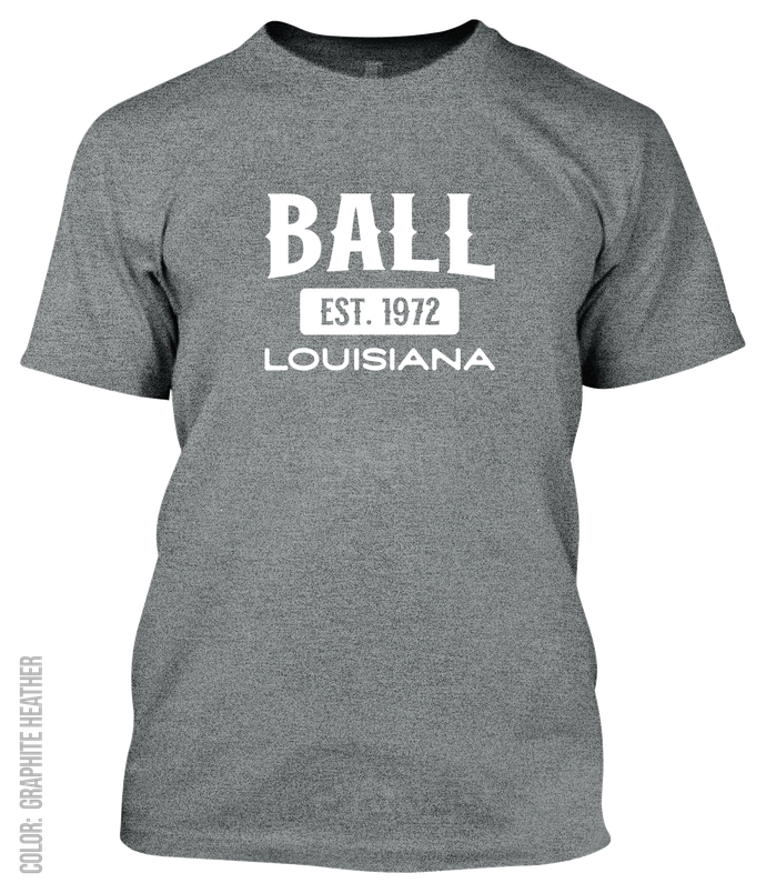 Ball, Louisiana Athletic T-Shirt