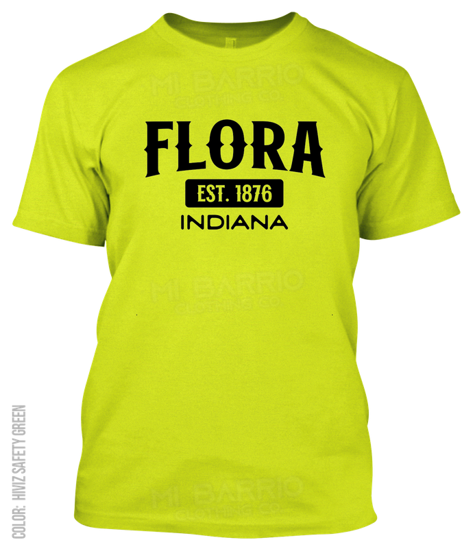 Flora, Indiana Athletic T-Shirt