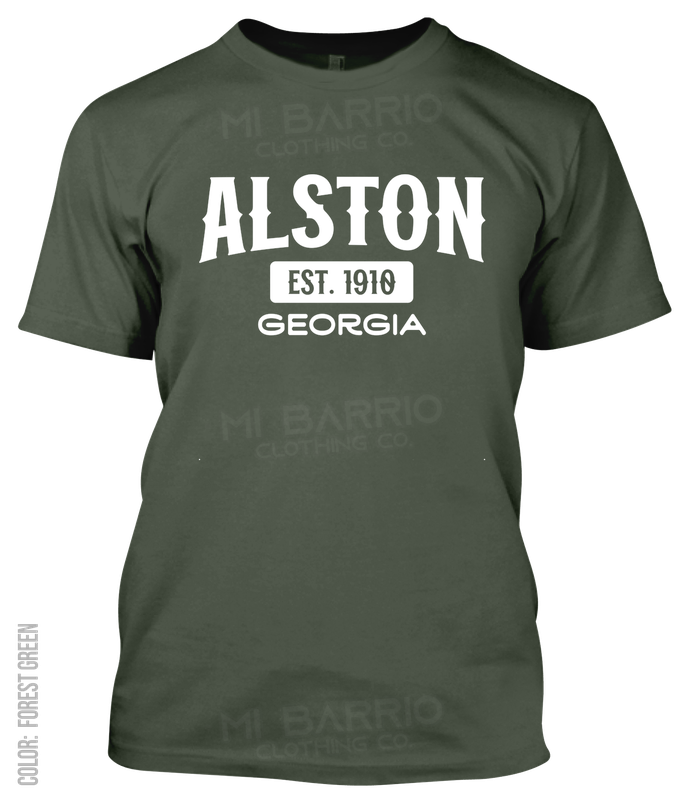 Alston, Georgia Athletic T-Shirt