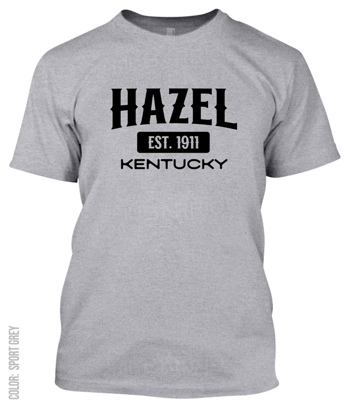 Hazel, Kentucky Athletic T-Shirt