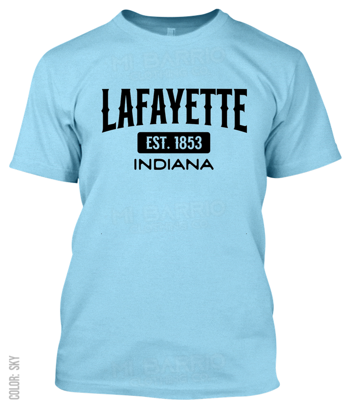 Lafayette, Indiana Athletic T-Shirt