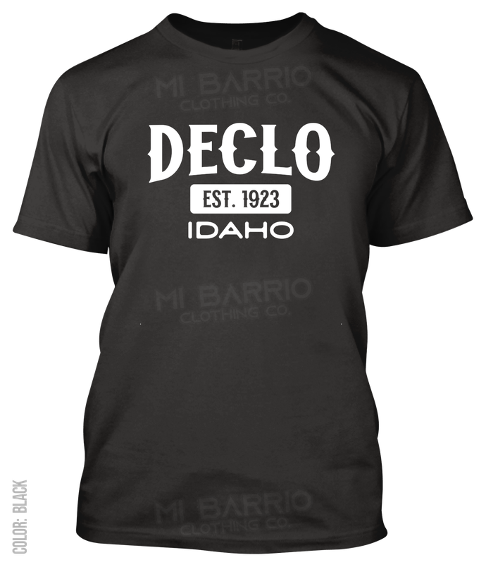 Declo, Idaho Athletic T-Shirt
