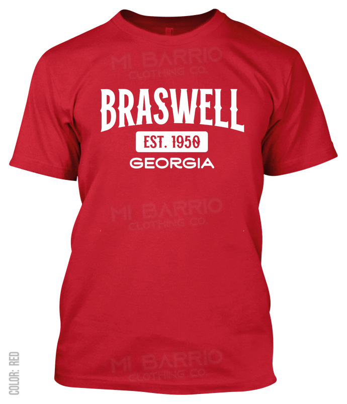Braswell, Georgia Athletic T-Shirt