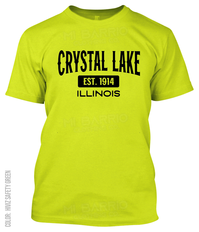Crystal Lake, Illinois Athletic T-Shirt