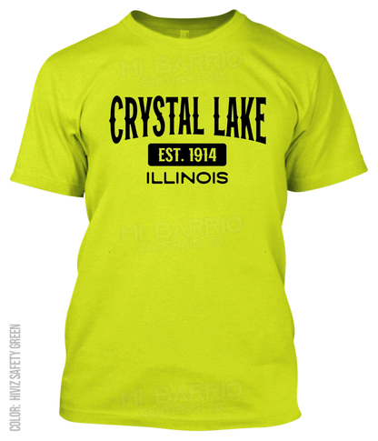 Crystal Lake, Illinois Athletic T-Shirt