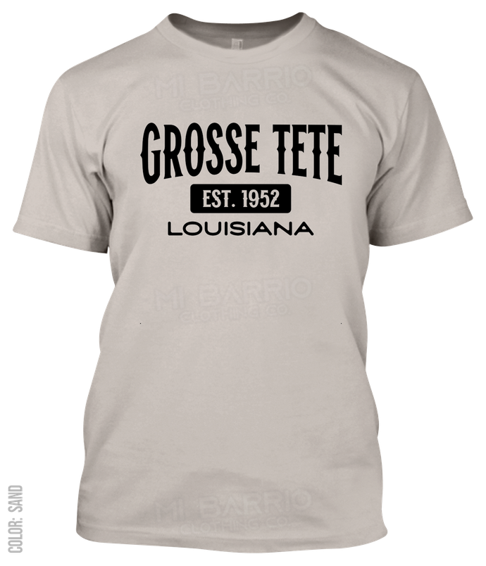 Grosse Tete, Louisiana Athletic T-Shirt
