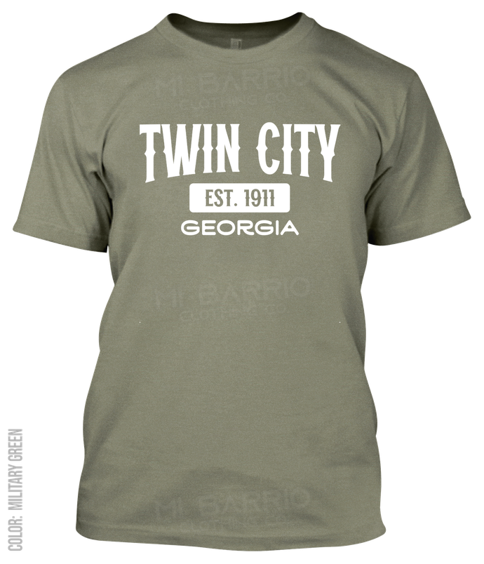 Twin City, Georgia Athletic T-Shirt