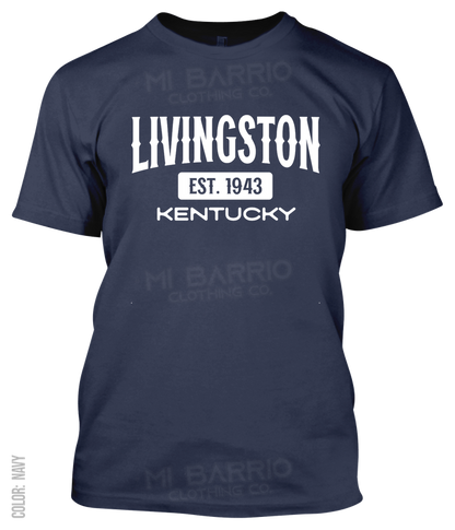 Livingston, Kentucky Athletic T-Shirt
