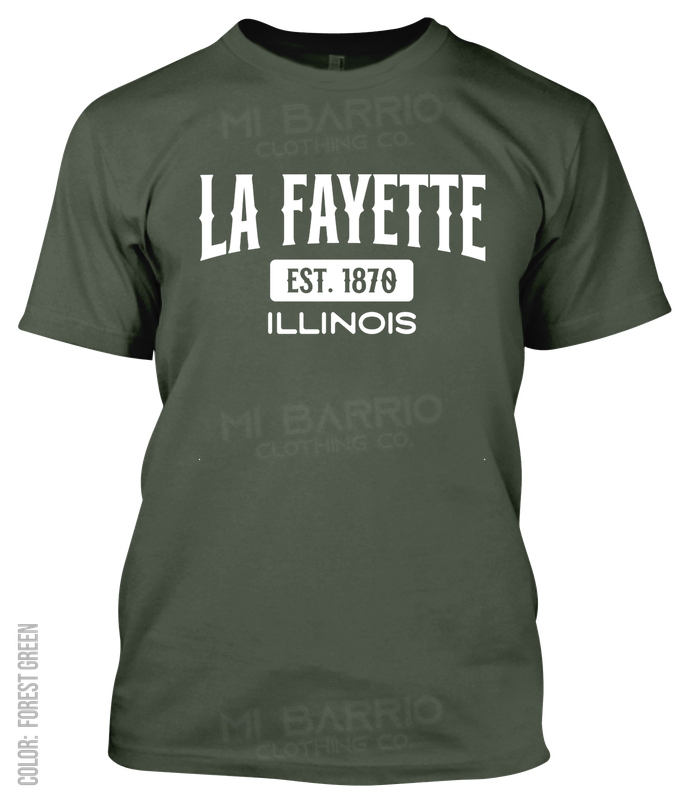 La Fayette, Illinois Athletic T-Shirt