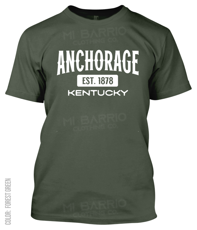 Anchorage, Kentucky Athletic T-Shirt