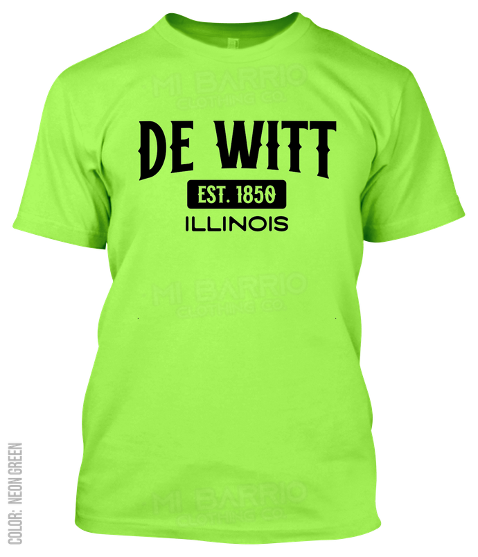 De Witt, Illinois Athletic T-Shirt