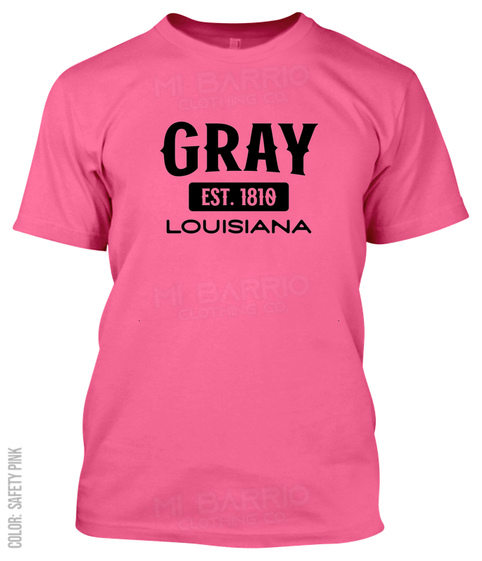 Gray, Louisiana Athletic T-Shirt