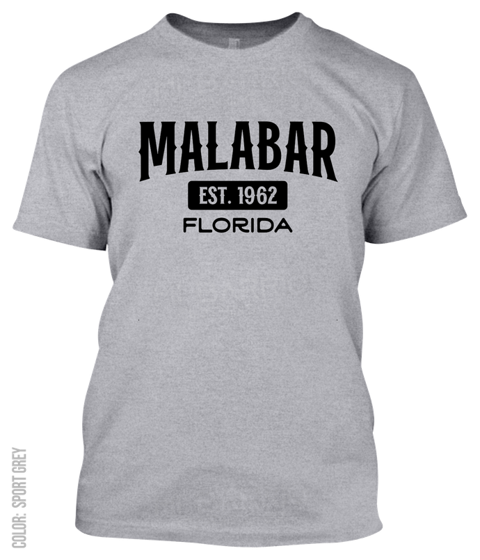 Malabar, Florida Athletic T-Shirt