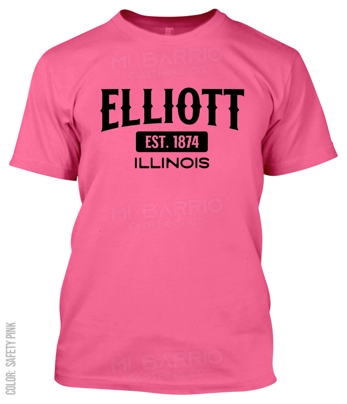 Elliott, Illinois Athletic T-Shirt