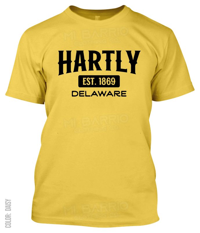 Hartly, Delaware Athletic T-Shirt