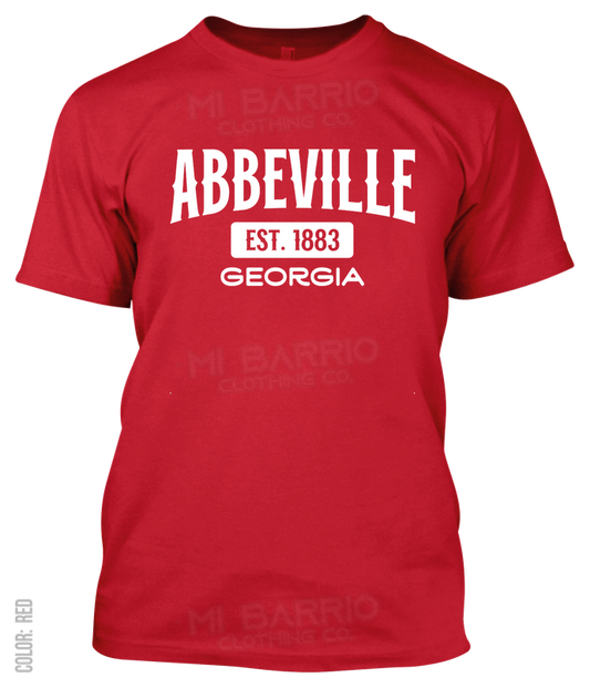 Abbeville, Georgia Athletic T-Shirt