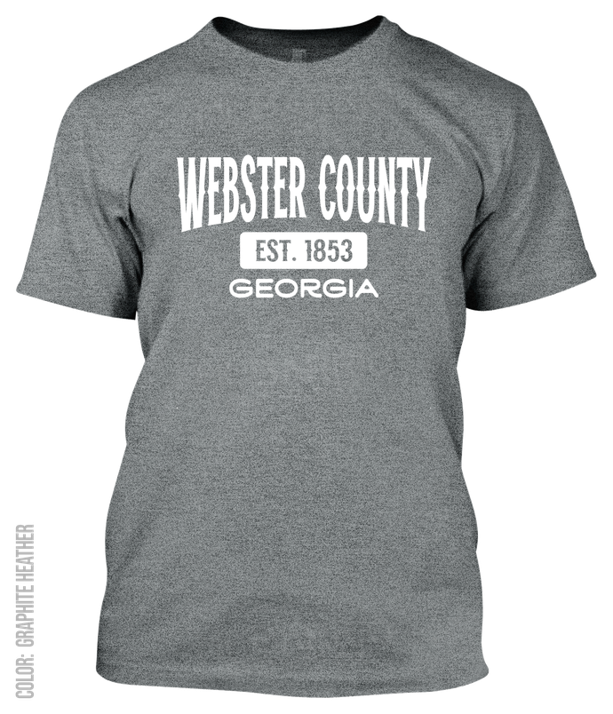 Webster County, Georgia Athletic T-Shirt
