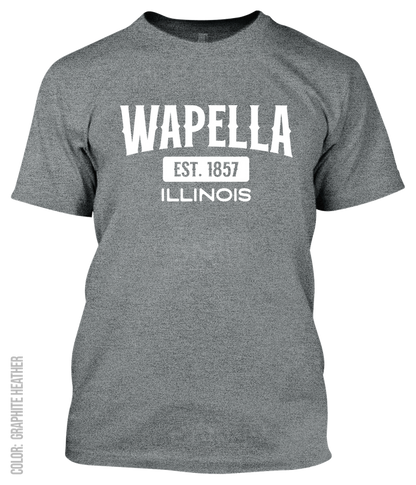 Wapella, Illinois Athletic T-Shirt