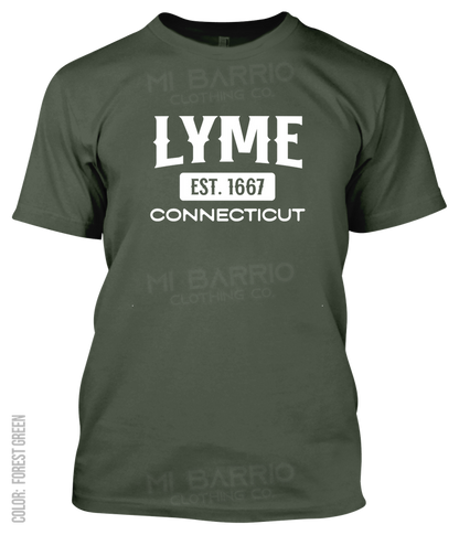 Lyme, Connecticut Athletic T-Shirt